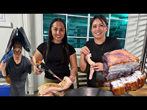 CARA MASAK DAGING  BABI BLACK PAPER GRILL PAKAI KUALI AJAIB // 