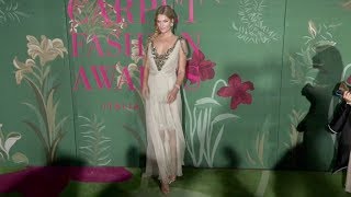 Toni Garrn, Elsa Hosk and more at the Green Carpet Fashion Awards in Milan