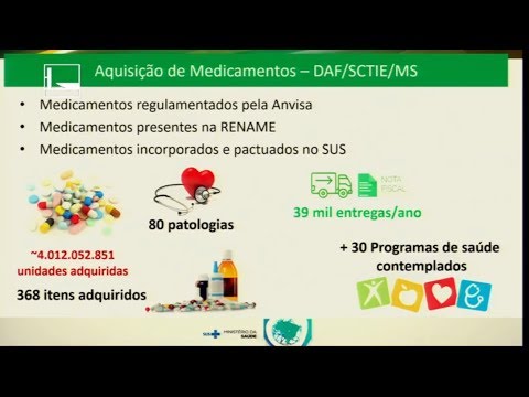 SEGURIDADE SOCIAL E FAMÍLIA - Distribuição de medicamentos - 31/10/2018 - 10:35