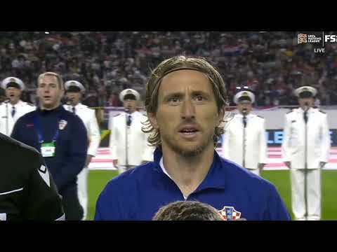 Croatia vs Portugal National Anthem - UEFA Nations League 2024/25