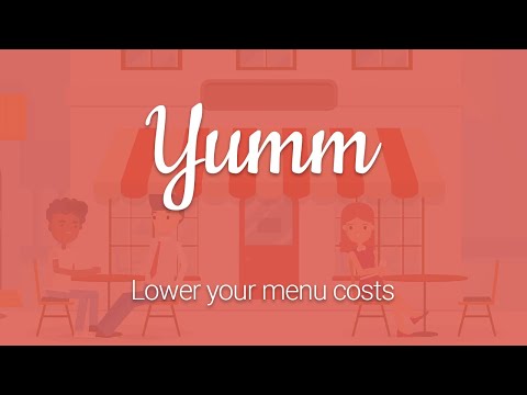 Yumm - Your Digital Menu Video