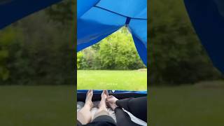 Góry Stołowe - camping with puppy border collie blue merle