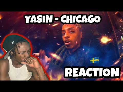 AMERICAN REACTS TO SWEDISH DRILL RAP! Yasin - Chicago (ENGLISH SUBTITLES)