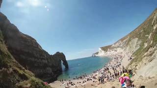 preview picture of video '#Trip to #Durdle door #uk # summer #Beach #Goan #Weekend'