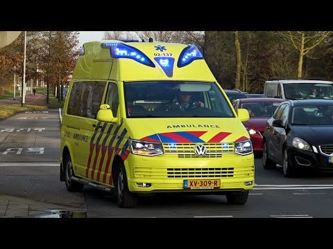 A1, Silverline Ambulance 02-137 Bolsward & 02-125 Drachten naar het MCL
