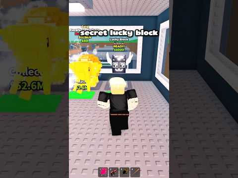 Secret lucky block in Steal A Brainrot #stealabrainrot #brainrot #roblox