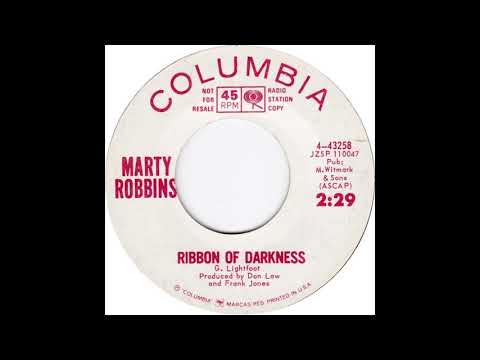 Thumbnail for Marty Robbins - Ribbon Of Darkness (Rare Promo 45 containing count-in) by Marty Robbins
