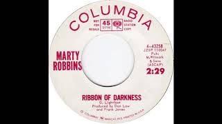 Marty Robbins - Ribbon Of Darkness (Rare Promo 45 containing count-in)