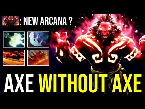 AXE WITHOUT AXE..!! New Immortal Axe Unleashed Bare Knuckle Set 20 Kills 7.21d | Dota 2