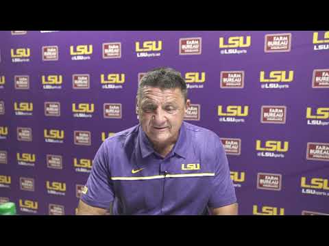 WATCH: LSU Ed Orgeron after BRUTAL loss to Missouri, post-game presser