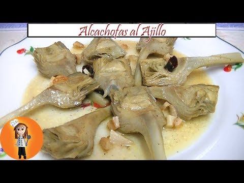 Alcachofas al Ajillo | Receta de Cocina en Familia