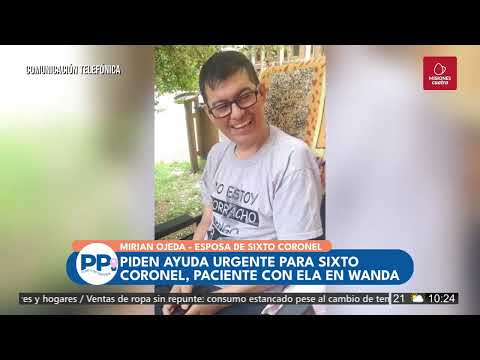 Piden ayuda urgente para un paciente con ELA en Wanda | Misiones Cuatro