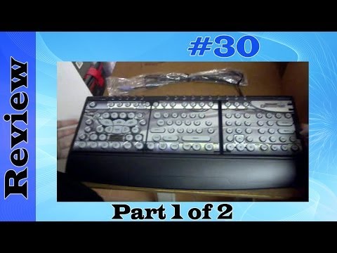 Ideazon Zboard Gaming Keyboard v1 - Part 1: Keyboard & Professional Keysets - Review