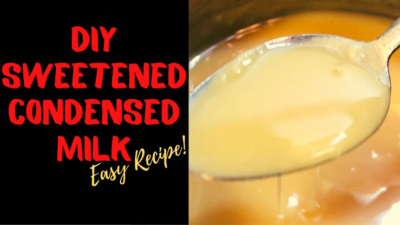 How to make sweetened condensed milk at home| Easy leche condensada recipe. #kitchenhacks #savemoney