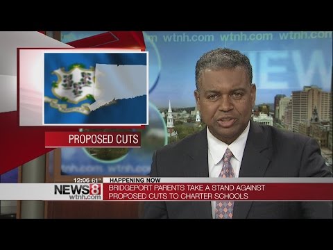 Bridgeport Parents take a stand against cuts to charter schools