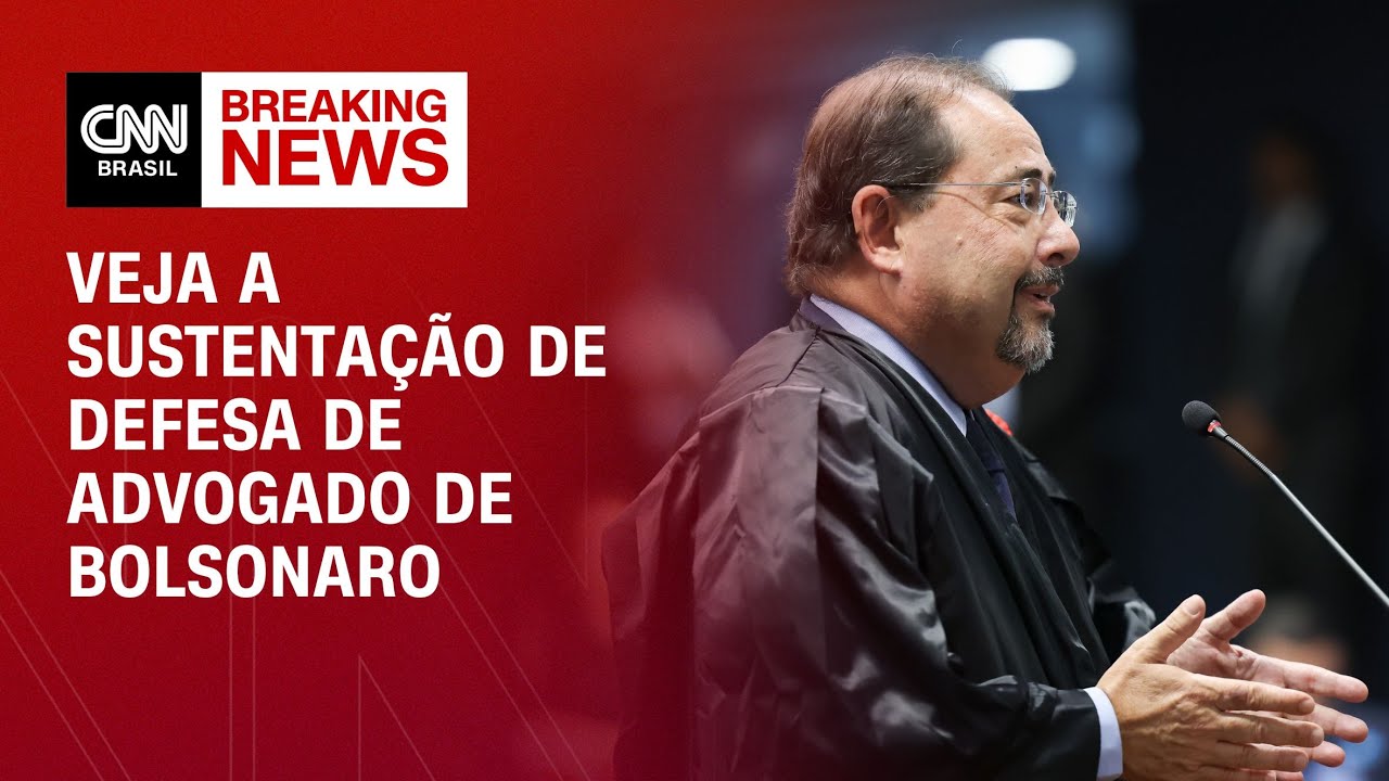Veja a sustentação de defesa de advogado de Bolsonaro | LIVE CNN