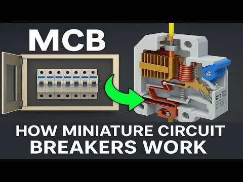 How MCB Works: Miniature Circuit Breaker Explained with Animation