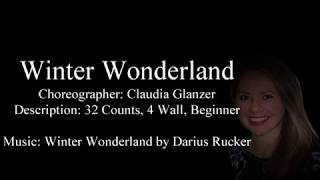 Linedance Winter Wonderland (Teach &amp; Demo)