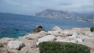 preview picture of video 'Calpe Spain (Calp Espana) Beach at Penon de Ifach (Penyal d'Ifac) Park'