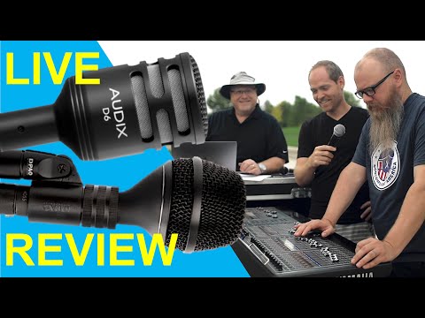 Live Review: DPA 4055 vs AUDIX D6 as heard through the PA