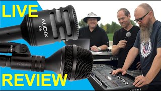 Video thumbnail for Live Review: DPA 4055 vs AUDIX D6 as heard through the PA by ALPHA SOUND