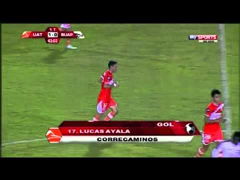 Ascenso MX - Ap2015 - J5 - Correcaminos vs Lobos BUAP - Gol 42" Lucas Ayala