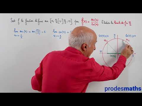 Terminale - Etude de limites de fonctions comportant des sinus et cosinus - Ex