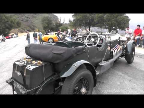 Jay Leno's 27-liter V-12 Bentley on Mulholland