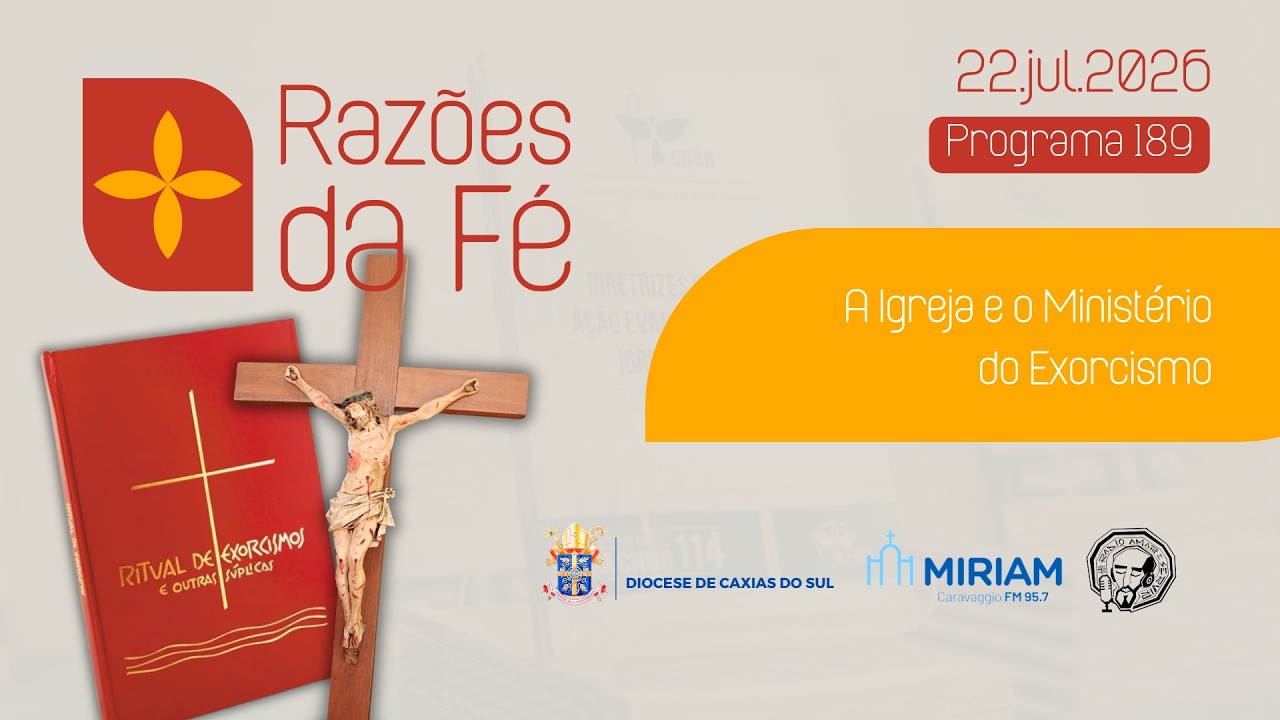 Foto de capa da notícia Razões da Fé - #189 - A Igreja e o Ministério do Exorcismo