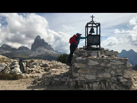 Hiking the Monte Piana WWI battlefield - Dolomites