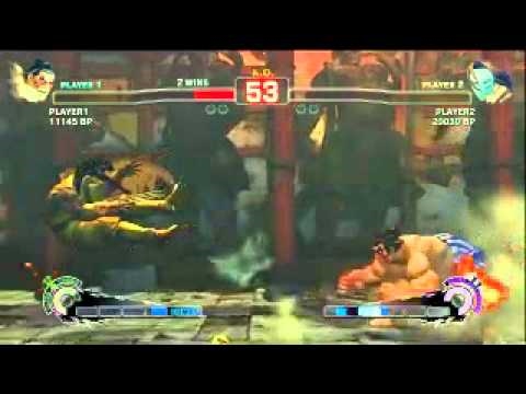 SSF4 jozhear as vega (Claw) vs Mr SNK (E. Honda) Match 13