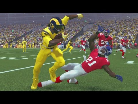 Madden 17 Career Mode S3 Ep 51 - TRIPLE TRUCK STICK TOUCHDOWN & OVER 500 RUSHING YARDS!