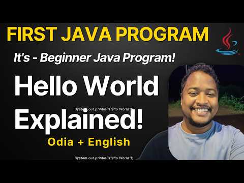 Java Hello World Program Explained Step By Step Beginner Friendly