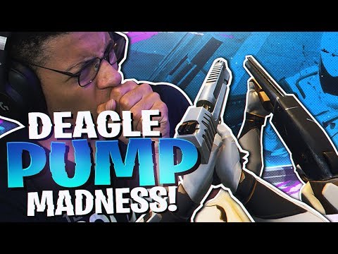 THIS COMBO IS RIDICULOUS! DEAGLE + PUMP MADNESS (Fortnite BR Full Match)