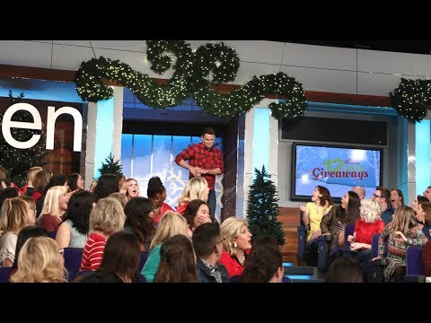 Ellen Surprises the Audience with Channing Tatum During 12 Days!