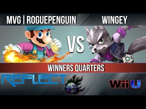 REFLECT 4 - MVG | Roguepenguin vs. Wingey - Winners Quarters - Smash Wii U