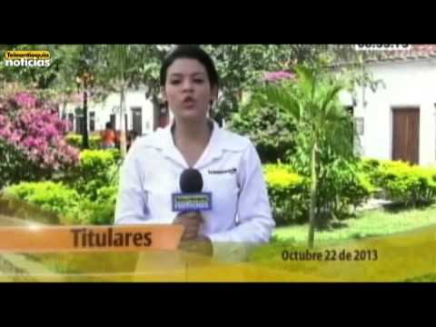 Titulares Teleantioquia Noticias AM martes 22 de octubre de 2013