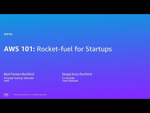 AWS Summit Berlin 2023: AWS 101: Rocket-fuel for Startups | AWS Events