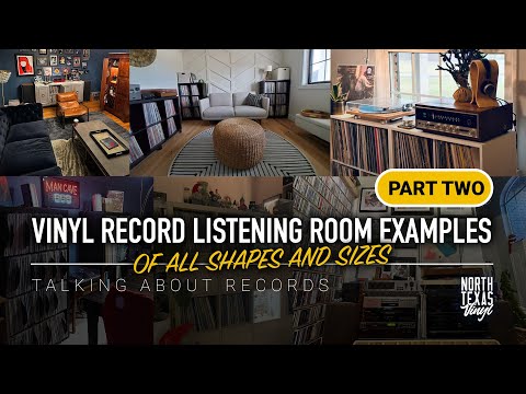 Vinyl Record Listening Room Examples (Part Two) | Talking About Records #vinylcommunity