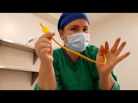 Getting to know the two-way Foley catheter and its collection bag!! 📝🏥👩‍⚕️