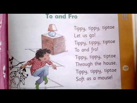 Class:~ LKG.  To and Fro.  ( English poem )