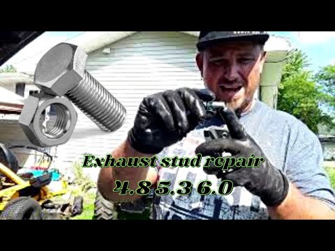 5.3 Exhaust Manifold Leak Fixed With Dorman 917-107 Clamp  (2021) 4.8 5.3 6.0 6.2