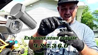 5.3 Exhaust Manifold Leak Fixed With Dorman 917-107 Clamp  (2021) 4.8 5.3 6.0 6.2