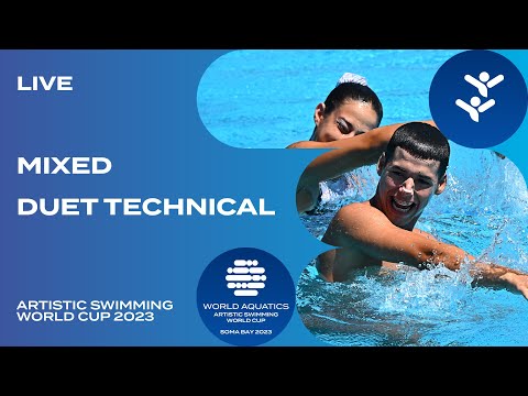 LIVE | Mixed Duet Technical | Artistic Swimming World Cup 2023 | Soma Bay