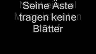 Wolfgang Ambros - Der Baum (Lyrics)