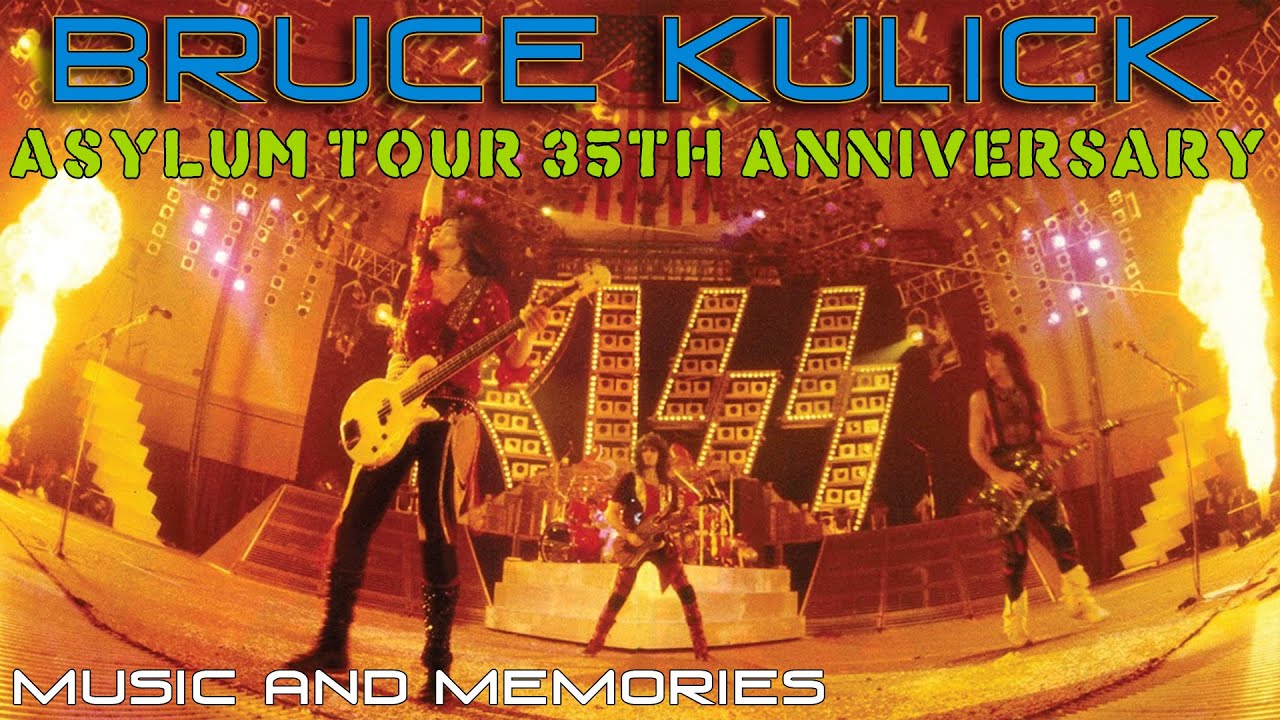 Bruce Kulick Celebrates the 35th Anniversary of the Asylum Tour - YouTube