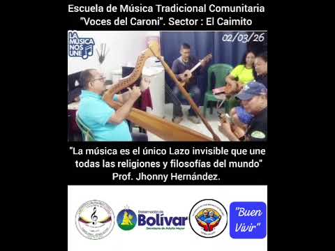 Escuela de música comunitaria Voces del Caroni. Edo Bolívar..#jhonnyhernandez #folklore