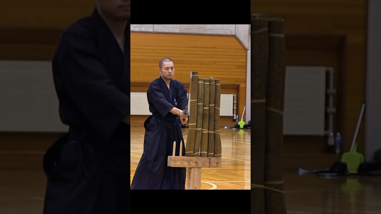 日本刀のプロが凄すぎる...#すごい #感動 #日本 #侍 #shorts