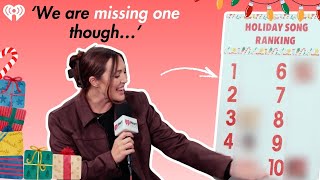 Alyssa Reid RANKS Top Holiday songs and reveals which song should be added to the list!