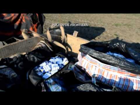 Zeci de mii de tigarete de contrabanda, ascunse sub cocenii dintr-un atelaj hipo
